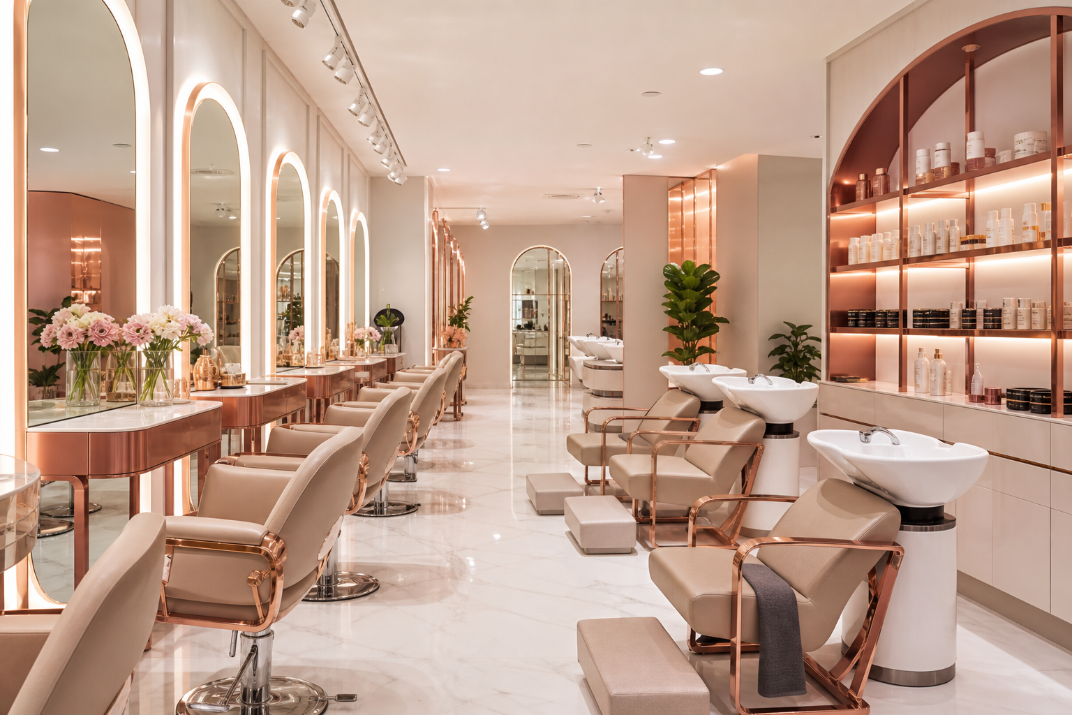 Beauty and salons